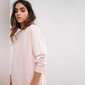 Adidas Essentials Three Stripe Sweatshirt Small